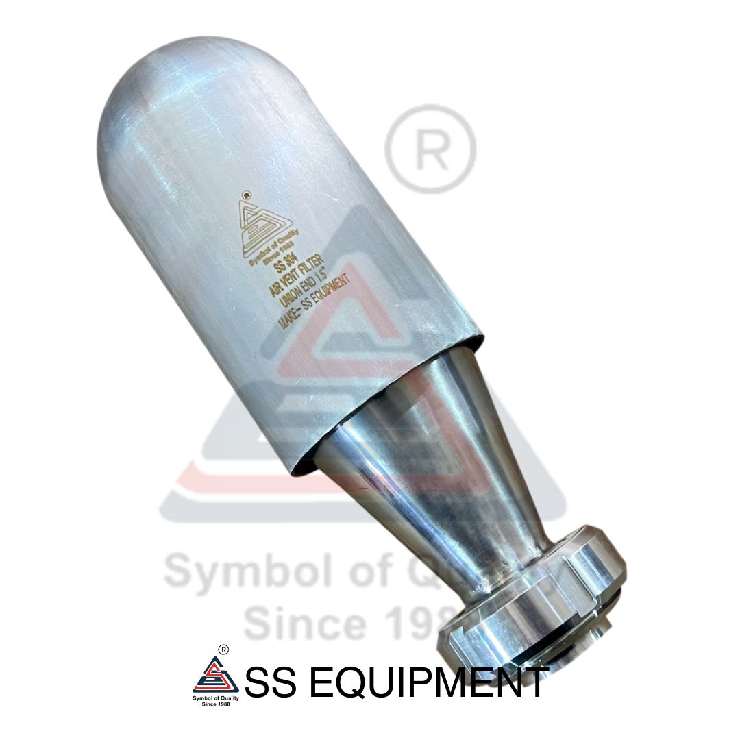 SS AIR VENT FILTER UNION END